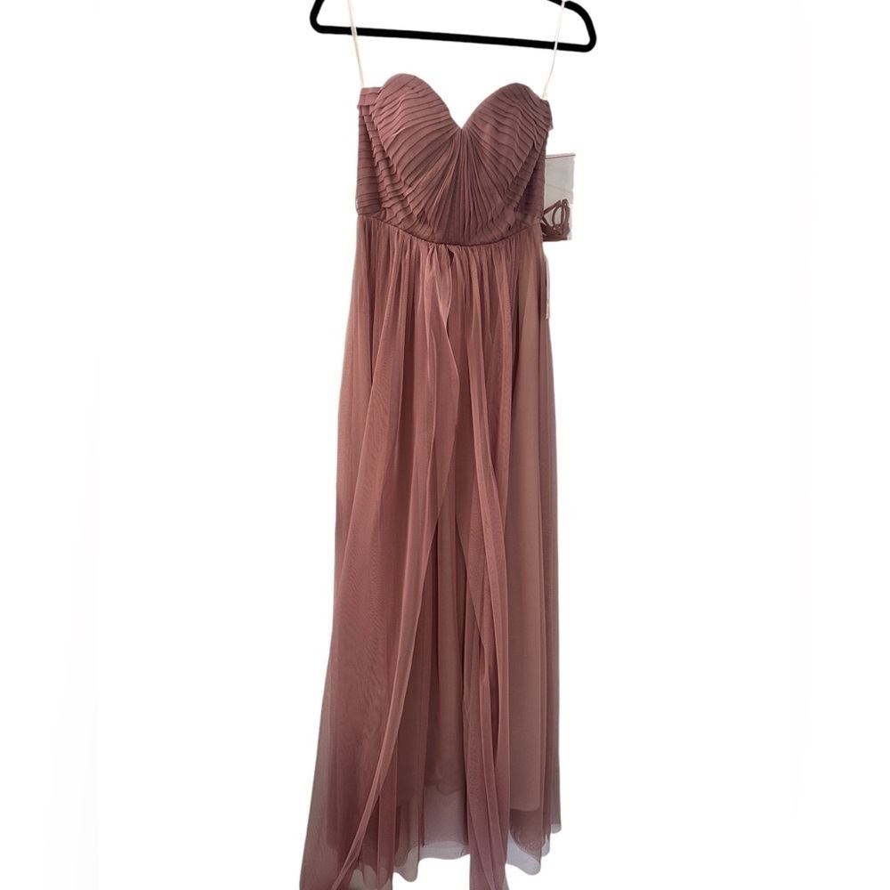 Birdy Grey Womenās Sweetheart Tulle Convertible Bridesmaid Dress, Size Small NWT